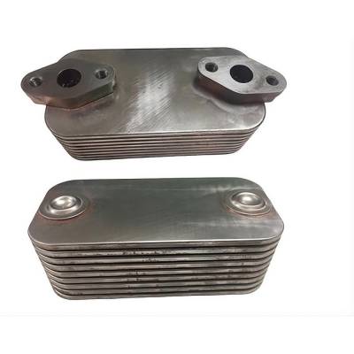 Engine Oil Cooler Compatible With 2007-2015 Massey Ferguson 5455/5460/5470/5475 1104D 4.4L 268 Cid