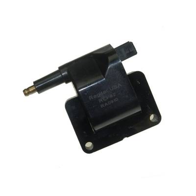 Rareelectrical - Ignition Coil Compatible With 1998-2002 Mazda 323 1.6L, 1.8L Single Plug Distributor Type 2-Pin - Image 3