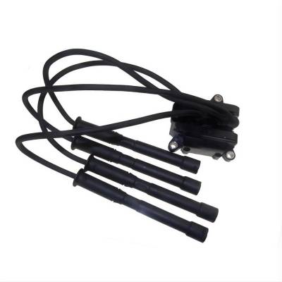 Rareelectrical - Ignition Coil Compatible With 2001-2008 Renault Kangoo I/Ii 1.2L Petrol Pencil Coil / Direct - Image 1