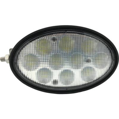 Rareelectrical - Led Oval Cab Light Compatible With New Holland T7030 T7040 T7050 T7060 T7070 Row Crop Tractor Fpt - Image 2