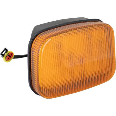 Rareelectrical - Led Amber Cab Light Lh Compatible With John Deere 7200 7210 7400 7410 7510 7600 7610 7700 7710 7800 - Image 3
