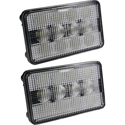 Rareelectrical - Led Cab Light Kit 360W 21000 Lumens Compatible With Case Ih 2166 2188 2366 2388 2588 Combine 6 Light - Image 2