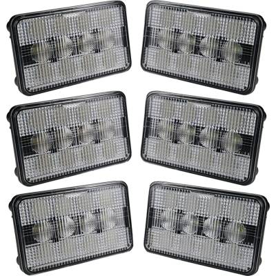Rareelectrical - Led Combine Cab Light Kit 6 Lights 21000 Lumens Compatible With Case Ih 2144-2588 Axial-Flow 360W - Image 1