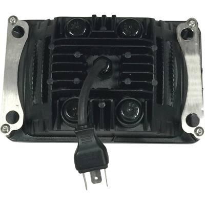 Rareelectrical - Led Headlight Conversion Kit Compatible With 1992-1998 John Deere 4700 4710 4720 6500 6600 6700 - Image 6