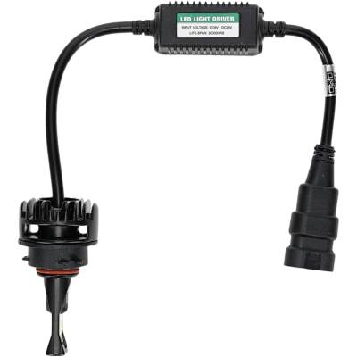 Rareelectrical - Led Headlight Conversion Kit 9012 Hir2 Compatible With Halogen Low Beam Bulb Replacement 16W 1400 - Image 3