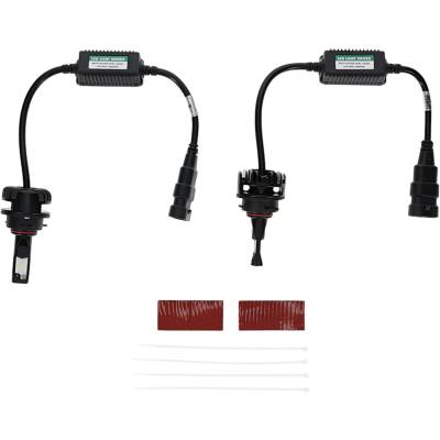 Rareelectrical - Led Headlight Conversion Kit 9012 Hir2 Compatible With Halogen Low Beam Bulb Replacement 16W 1400 - Image 2