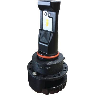 Rareelectrical - Led Headlight Fog Light Conversion Kit H1 Compatible With Halogen Bulb Replacement 16W 1400 Lumens - Image 3