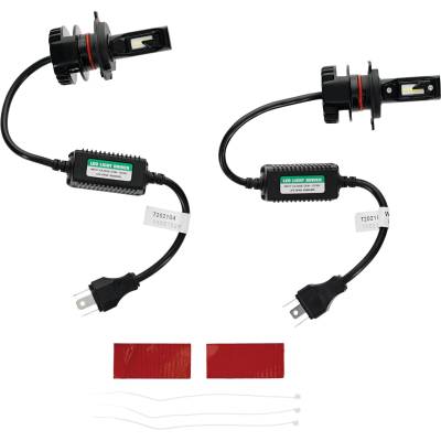 Rareelectrical - H4 9003 Hb2 Led Headlight Conversion Kit 1400 Lumens 16W 6000K Cool White Hi Lo Beam Plug Play 12V - Image 4