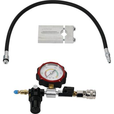 Rareelectrical - Cylinder Leakdown Tester With Ball-Valve And Crankshaft Holding Tool Compatible With Small Engine - Image 1