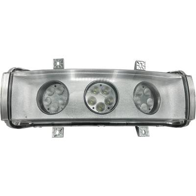 Rareelectrical - Led Center Hood Light Compatible With Case Ih Quadtrac 370 400 420 450 470 Four-Track Tractor Cnh - Image 4