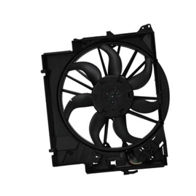 A/C Condenser Fan Assembly Compatible With 2007 2008 2009 2010 2011 2012 2013 Bmw 335I 335Is 135I
