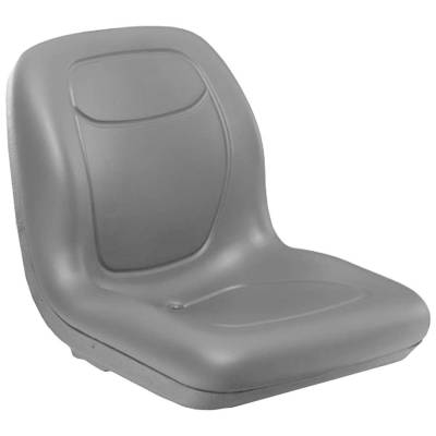 High Back Seat Compatible With Gray Simplicity 5061599 Toro 112-2923 119-8829 99-7281 Zero Turn