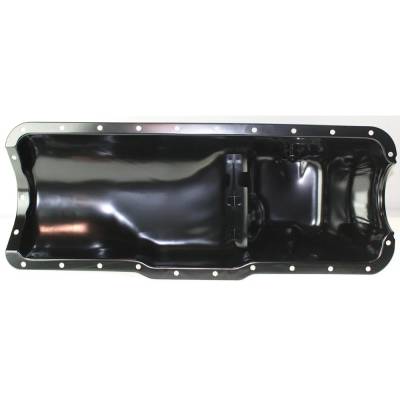 New 5 Qts. Oil Pan Compatible With Ford F-250 Custom 6 Cyl 4.9L F-150 Base 6 Cyl 4.9L E-100