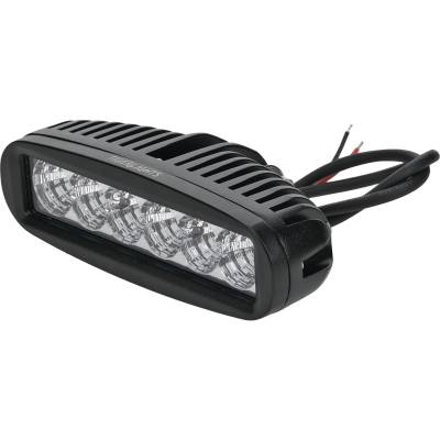Rareelectrical - Led 18 Watt Slim Rectangular Flood Beam Work Light Compatible With Tractor Combine Excavator Loader - Image 2
