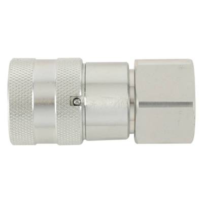 Flush Face Female Hydraulic Quick Coupler Compatible With Parker Fem-501-12Fo-Nl 1/2 In 12 Gpm 3625