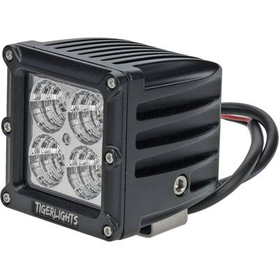 Rareelectrical - Led Flood Light 16 Watt 900 Lumens 3 Inch Square Compact Compatible With 12V 24V Truck Tractor Boat - Image 2