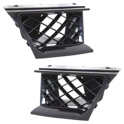 Rareelectrical - New Pair Of Grille Assembly Compatible With Subaru Impreza Wrx 4 Cyl 2.5L Impreza Wrx Limited 4 Cyl - Image 4