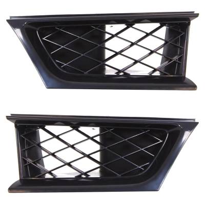 Rareelectrical - New Pair Of Grille Assembly Compatible With Subaru Impreza Wrx Tr 4 Cyl 2.5L Impreza Wrx Limited 4 - Image 1