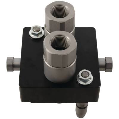 Hydraulic 2 Port Male Multi Port Coupler 1/2" Npt Thread Carbon Steel Heat Treated Compatible With