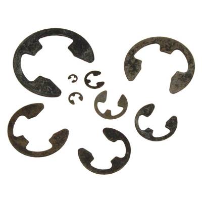 Rareelectrical - E-Clip Kit 280 Pieces 9 Sizes Metal Hook E Clips Assortment 1/16 To 7/8 In Compatible With Lawn - Image 4