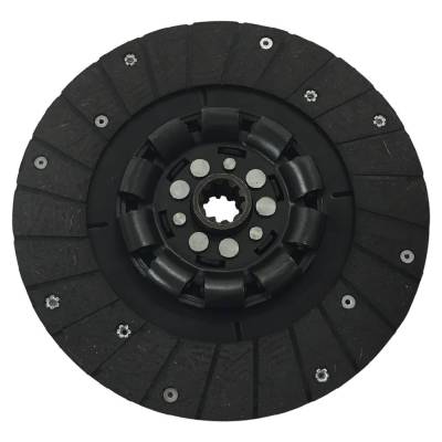Rareelectrical - Clutch Disc 10.5 Inch 10 Spline 1-1/8 Bore Woven Fiber Sprung Hub Damper Springs Compatible With - Image 4