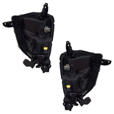 Rareelectrical - New Pair Of Fog Lights Compatible With Mitsubishi Eclipse Cross Es Sport Utility Eclipse Cross - Image 2