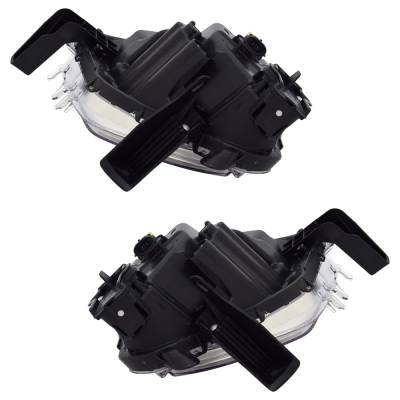 Rareelectrical - New Pair Of Fog Lights Compatible With Mitsubishi Eclipse Cross Es Sport Utility Eclipse Cross - Image 6