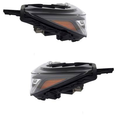 Rareelectrical - New Pair Of Headlights Compatible With Acura Mdx Type S Sport Utility 2022-2024 By 33100-Tya-A11 - Image 3