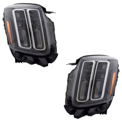 Rareelectrical - New Pair Of Headlights Compatible With Kia Telluride Lx Sport Utility Telluride S Sport Utility Sx - Image 1
