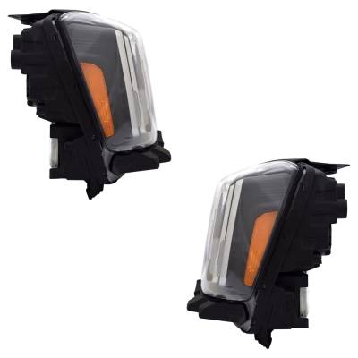 Rareelectrical - New Pair Of Headlights Compatible With Kia Telluride Lx Sport Utility Telluride S Sport Utility Sx - Image 3