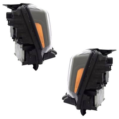 Rareelectrical - New Pair Of Headlights Compatible With Kia Telluride Sx X-Pro Sport Utility Telluride Sx Prestige - Image 3