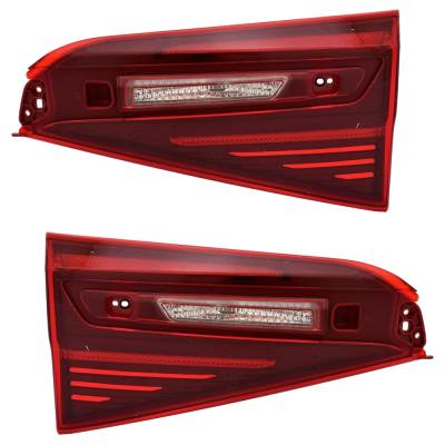 Rareelectrical - New Pair Of Tail Lights Compatible With Kia Seltos S Sport Utility Seltos Ex Sport Utility Nightfall - Image 1