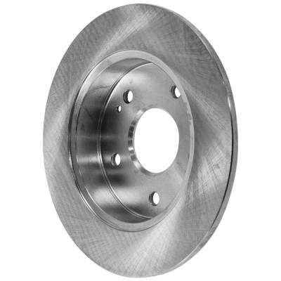 New Solid Brake Disc Compatible With Acura Honda Civic Hybrid-L 4 Cyl 1.3L Ilx Hybrid 4 Cyl 1.5L