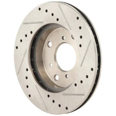 Rareelectrical - New 4 Lugs Brake Disc Compatible With Acura Honda Accord Ex 4 Cyl 2.3L Cl Base Cyl 2.3L Accord Se Cl - Image 3