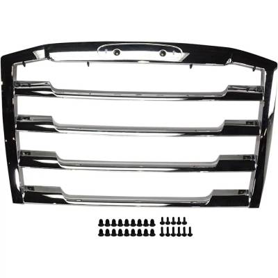 Rareelectrical - New Grille Assembly Compatible With Freightliner Cascadia 125 6 Cyl 12.8L Cascadia 113 6 Cyl 12.8L - Image 1
