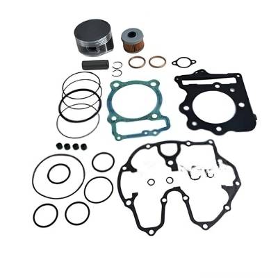 Top End Piston Kit 85.25Mm Bore +0.25Mm Over Compatible With 1996-2014 Honda Trx400ex / Trx400x /