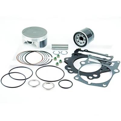 Piston Gasket Rebuild Kit 102.5Mm +0.5Mm Over Compatible With 2007-2014 Yamaha Yfm700 Grizzly 700