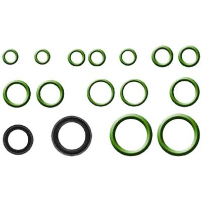 New A/C O-Ring And Gasket Seal Kit Compatible With Chevrolet Pontiac Wave Base 4 Cyl 1.6L Wave Se 4