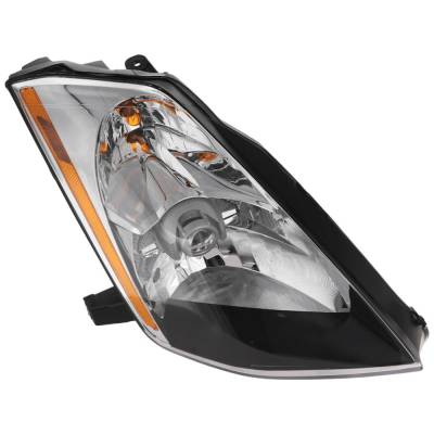Rareelectrical - Headlight Compatible With 2003-2005 Nissan 350Z 3.5L V6 Vq35de/Vq35hr Right Passenger Side Halogen - Image 1