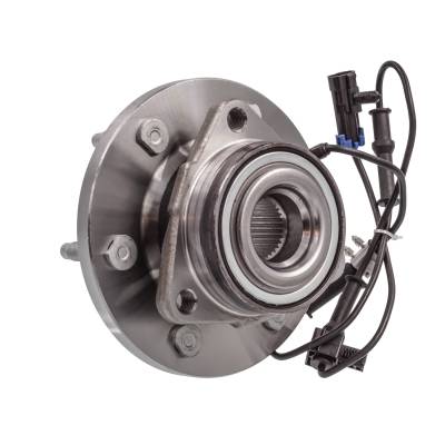 Front Hub Bearing Assembly Compatible With 2006-2008 Hummer H3 6-Lug Abs 15874836 515093 Bolt-On