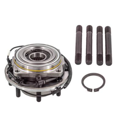 Rareelectrical - Front Hub Bearing Assembly Compatible With 2008-2010 Ford F-350 Super Duty 8-Lug Abs 515116 Bolt-On - Image 4