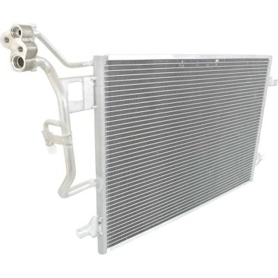 Rareelectrical - New A/C Condenser Compatible With Volkswagen Passat Gl 4 Cyl 1.8L Passat Gls 4 Cyl 1.8L Passat Glx 6 - Image 3