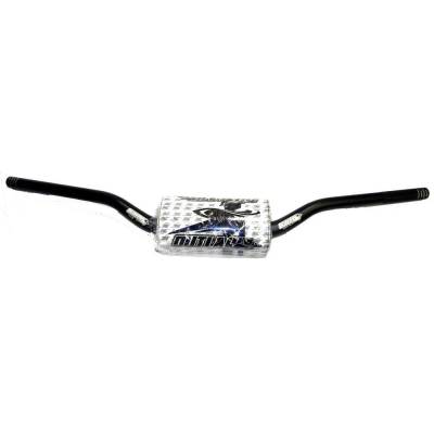 New 1-1/8" Mini Style Handlebars Compatible With Atv Motocross Off-Road Dirt Bike Oversized Aluminum