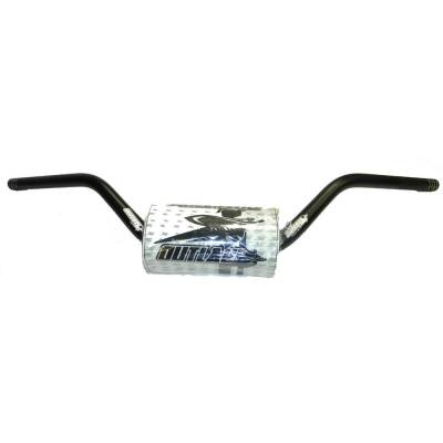1-1/8" Atv High Style Handlebars Compatible With Atv Motocross Off-Road Dirt Bike Oversized Aluminum
