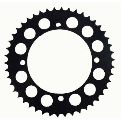 Rear Drive Sprocket 46T 420 Chain Steel Compatible With Kawasaki Kawasaki Kx 60 Kawasaki Kx 65