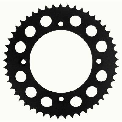Rareelectrical - Rear Drive Sprocket 49T 428 Chain Steel Compatible With Ktm 85 Sx (17/14 Small Wheel) 85 Sx (19/16 - Image 2