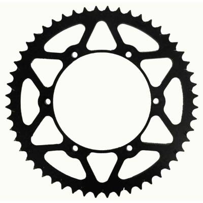 Rareelectrical - 52 Tooth Rear Sprocket 520 Chain Compatible With 1985-2025 Kawasaki Kx 125 Kx 250 (2-Stroke) Kx 500 - Image 1