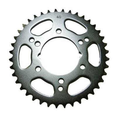 Rareelectrical - New Rear 40T Sprocket 520 Chain Compatible With Kawasaki Trail Boss 250 Trail Boss 325 Trail Boss - Image 2