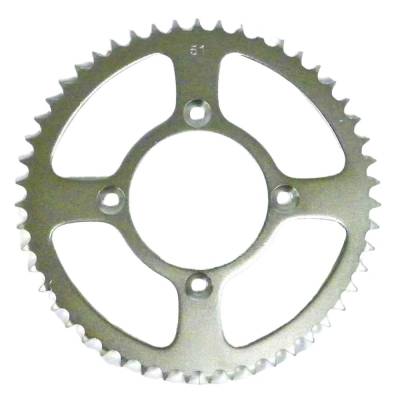 Rear Drive Sprocket 51T 428 Chain Steel Compatible With Honda Xr 100R Crf 100F 1985-2013 99Cc