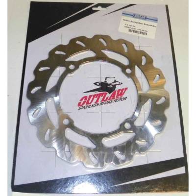 Rear Brake Rotor 240Mm Compatible With 2005-2025 Suzuki Rm-Z450 Rm-Z250 Rmx450z 1997-2001 Honda